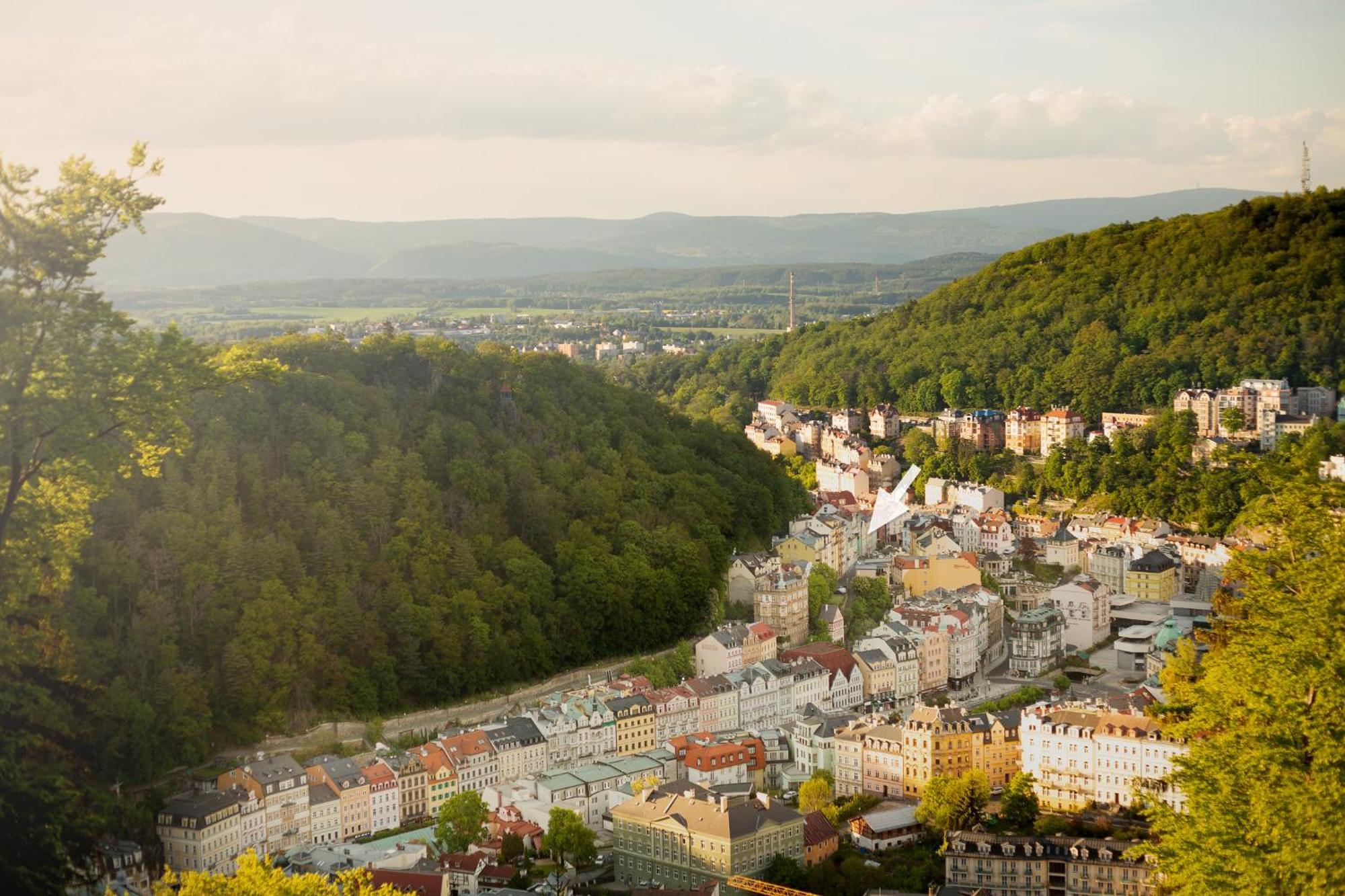 Rezidence Makart Lägenhet Karlsbad Exteriör bild